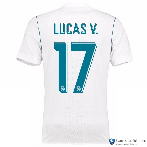 Camiseta Real Madrid Primera equipo Lucas v 2017-18
